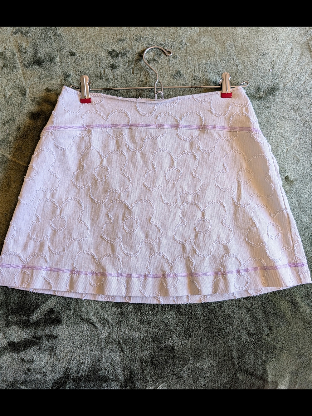 Urban Outfitters Skirt In Sunny Distressed Denim Mini Skirt Size S